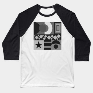 Neo geo abstract pattern Baseball T-Shirt